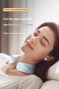 Relájate con el masajeador cervical